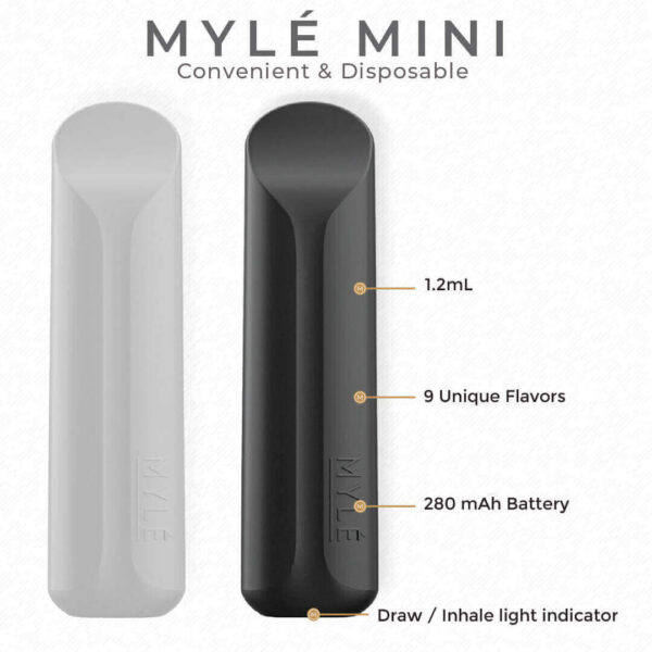 MYLÉ Mini – Grape Ice Disposable Device IN DUBAI/UAE