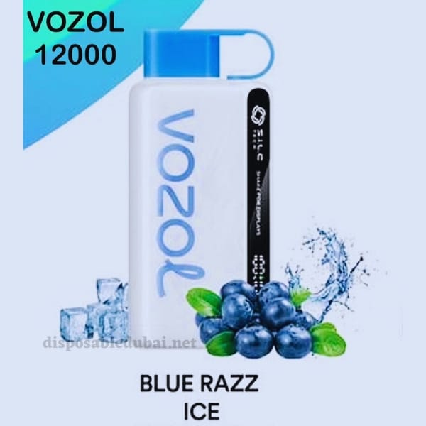 Vozol Star 12000 Puffs Blue Razz Ice Disposable Vape In Dubai, Ajman, UAE